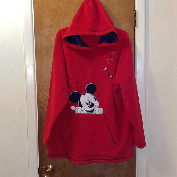 Vintage Mickey Unlimited Woman Hoodie With Kangaroo Pocket Sz 2X - Picture 9 of 10